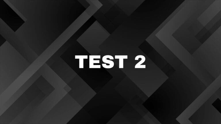 My Test Post 2